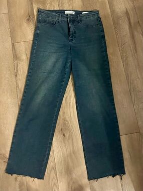Dark Straight Leg Jeans